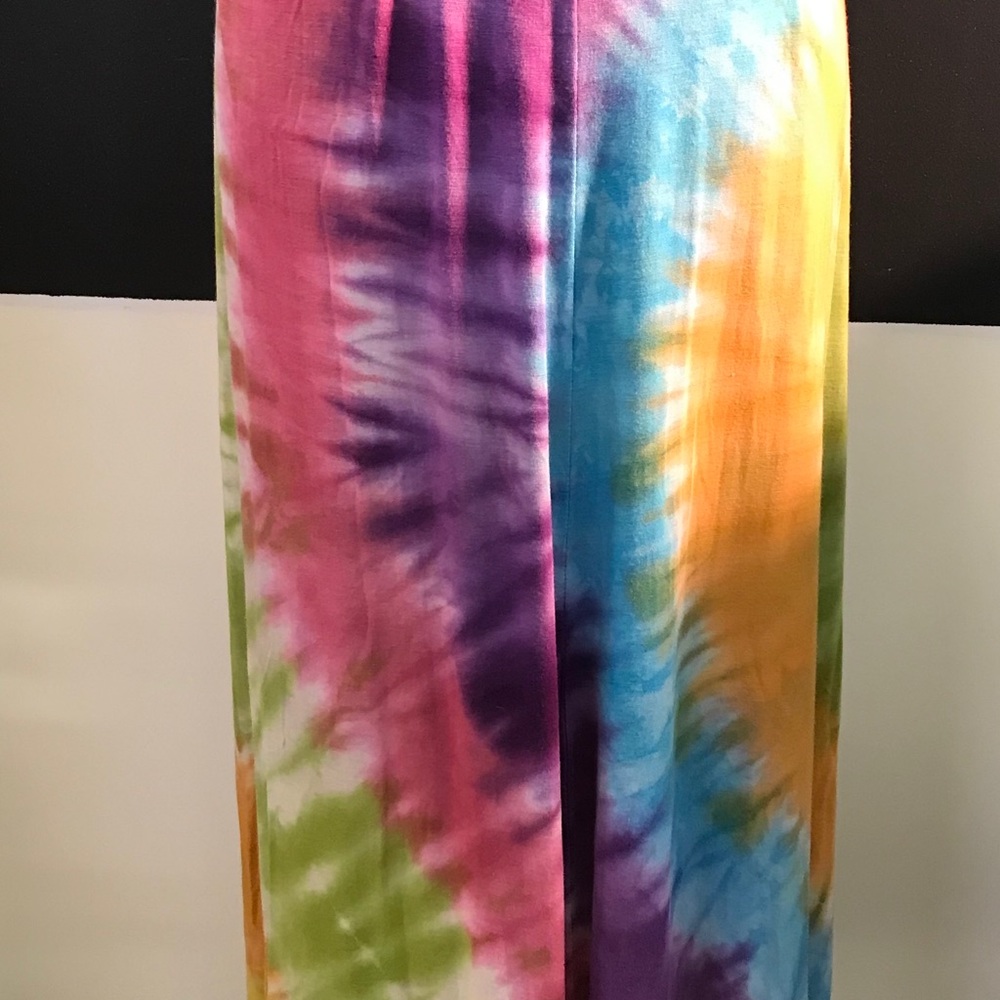 Tie-Dyed Rainbow Maxi Skirt/Sundress